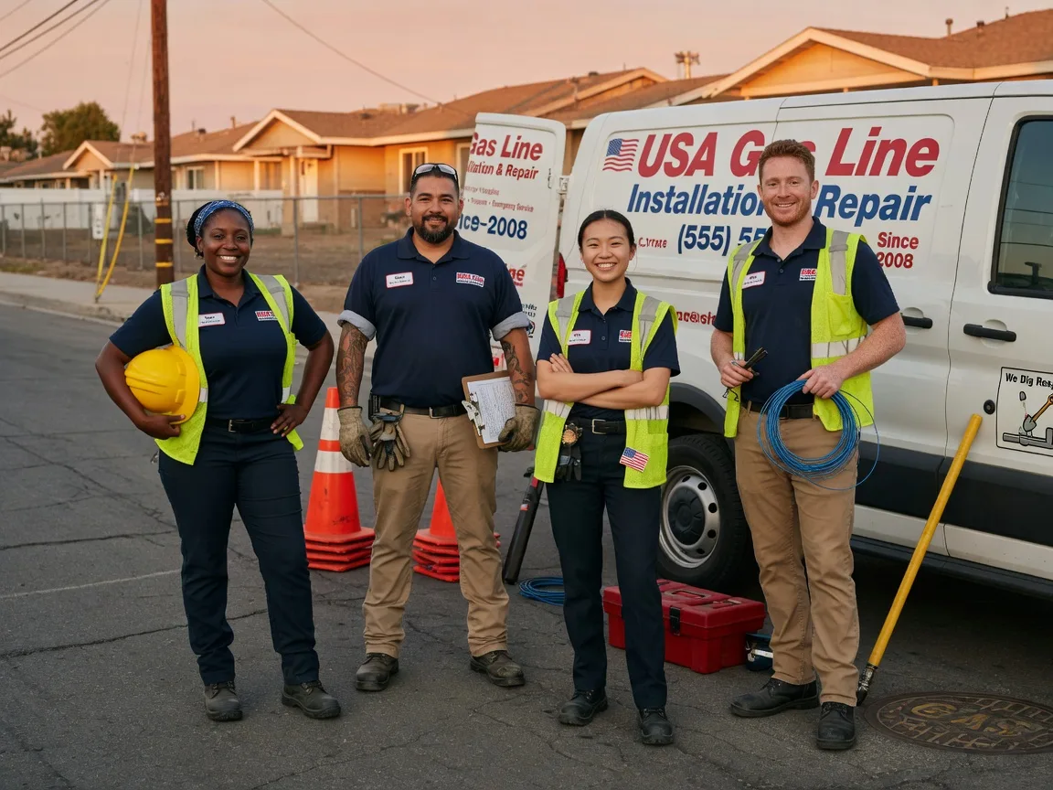Gas Line Installation company in Winslow, NE